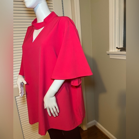 LANE BRYANT short sleeve blouse - Picture 3 of 7